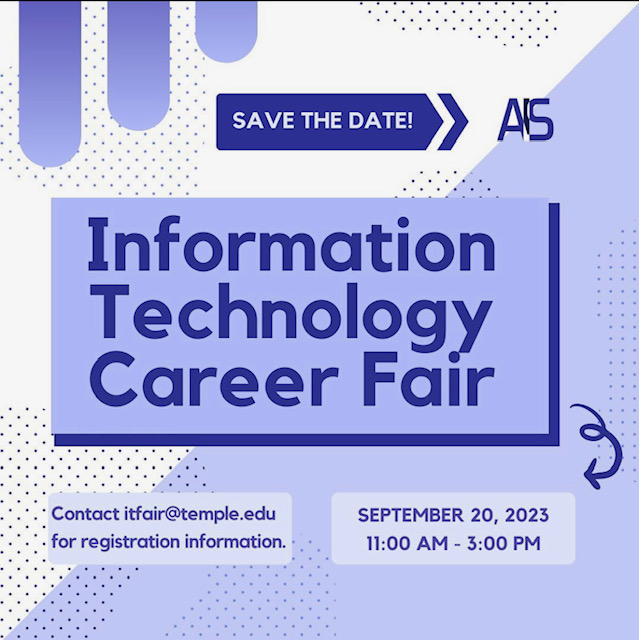 Join us for the annual IT Career Fair @foxschool on September 20, 2023!
