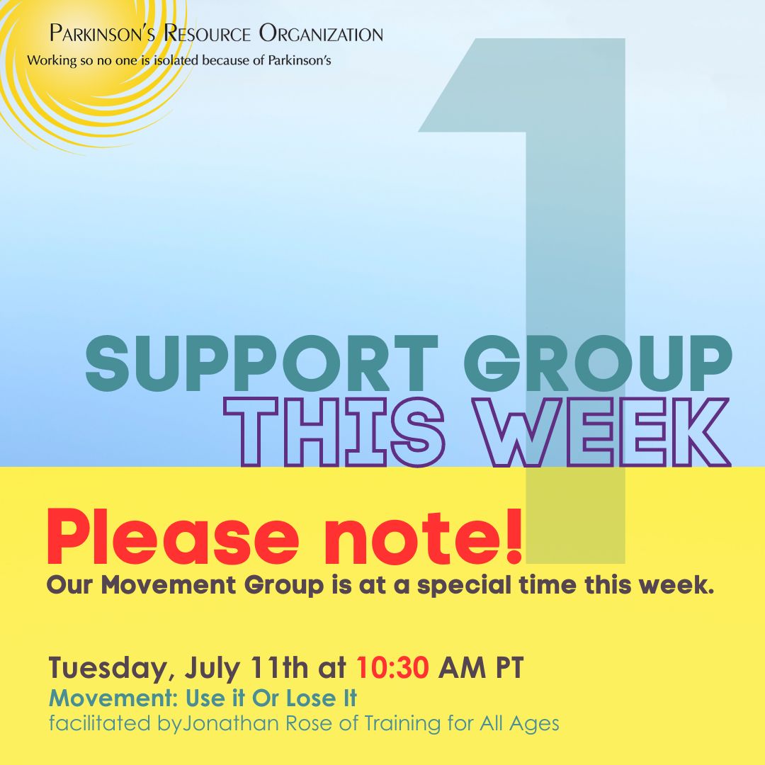 Parkinson's Resource Organization tweet media