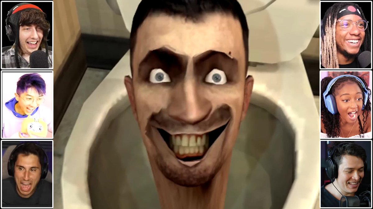 bleynar's tweet photo. Gamers React to Skibidi Toilet 1 Season 🚽
https://t.co/lvwe2bZMpY - @YouTube
#skibiditoilet #skibidibopyesyesyes #kreekcraft #lankybox #degoboom #reaction #memes #meme #skibidi #woland #wolandreact #react #toilet #gamersreact #gamersreaction #youtubersreaction #animation https://t.co/31xDgv1wm9