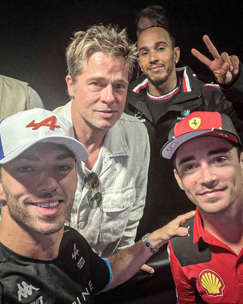 ESPNF1's tweet photo. Just some of the drivers hanging out at Silverstone this weekend 👀

(via pierregasly/IG) https://t.co/9O14BdV0P6