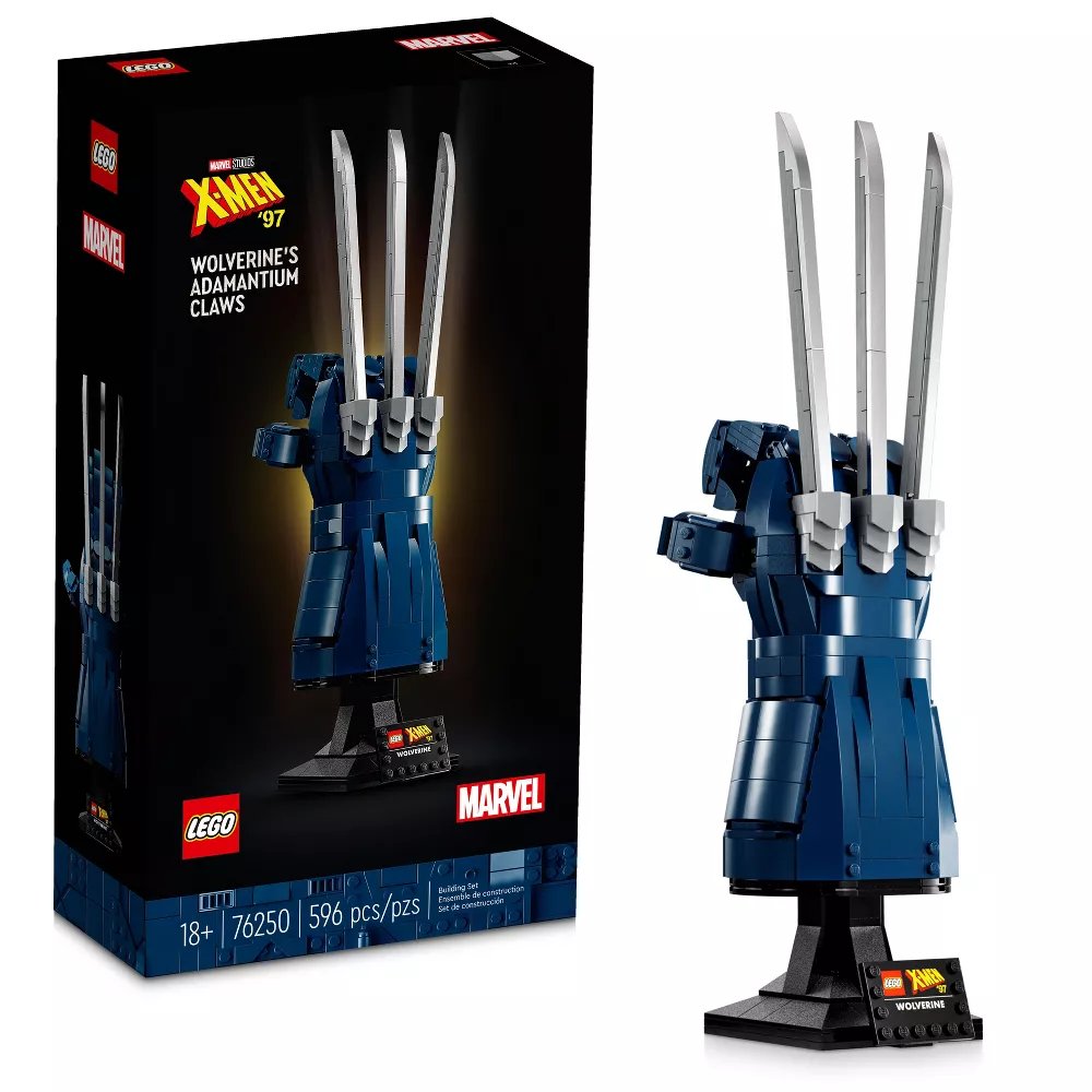 LEGO Marvel Wolverine's Adamantium Claws is up for preorder exclusively at Target ($69.99, out August 1) zdcs.link/Wmq17