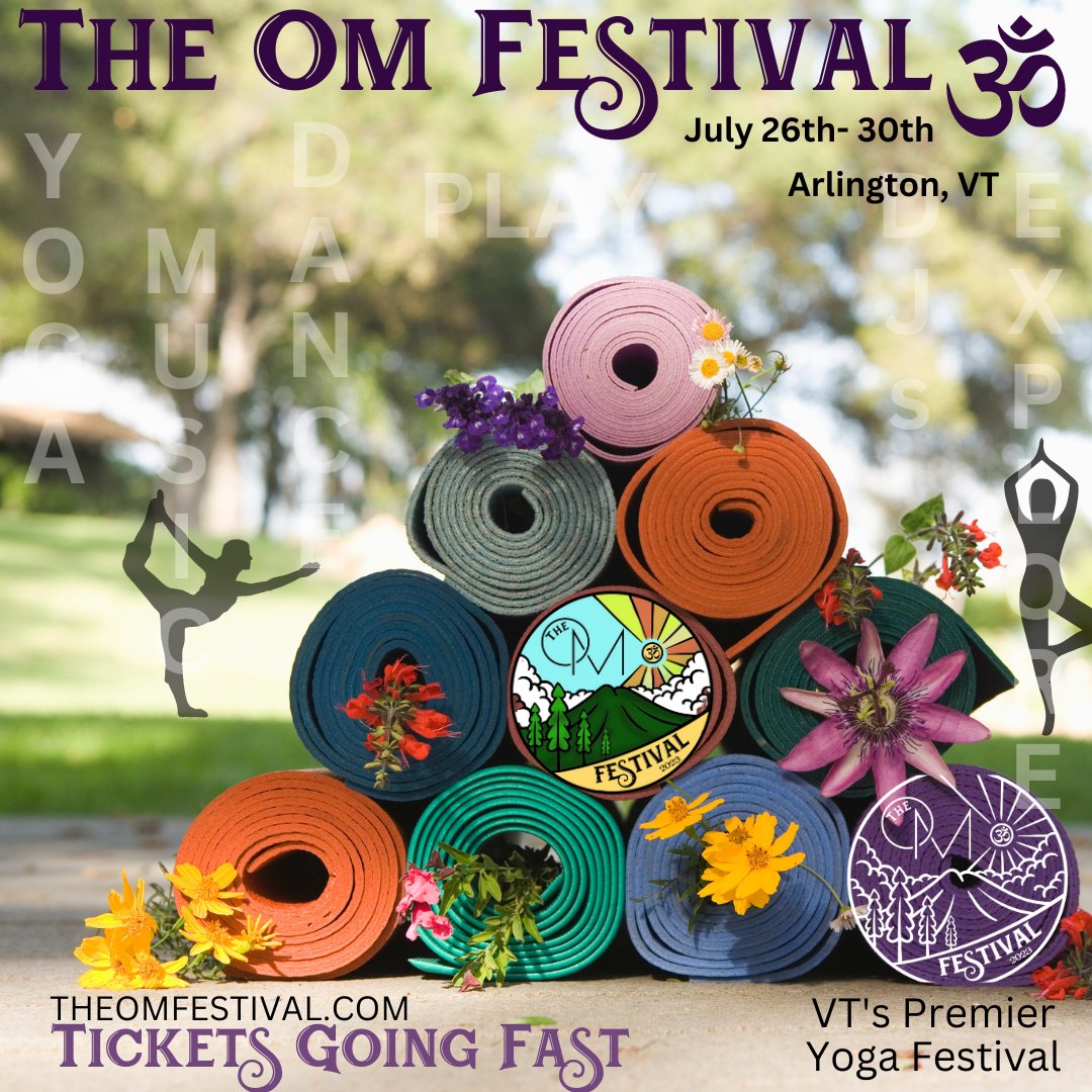 sarahbarendse's tweet photo. 𝘿𝙤 𝙔𝙤𝙪 𝙃𝙖𝙫𝙚 𝙔𝙤𝙪𝙧 𝙏𝙞𝙘𝙠𝙚𝙩𝙨 𝙔𝙚𝙩? They are selling fast! We want to see you @ Om!
https://t.co/0hAh0arjeJ Vermont's Premier Yoga &amp; Music Festival! #omfest #theomfestival https://t.co/llAR7keYPo