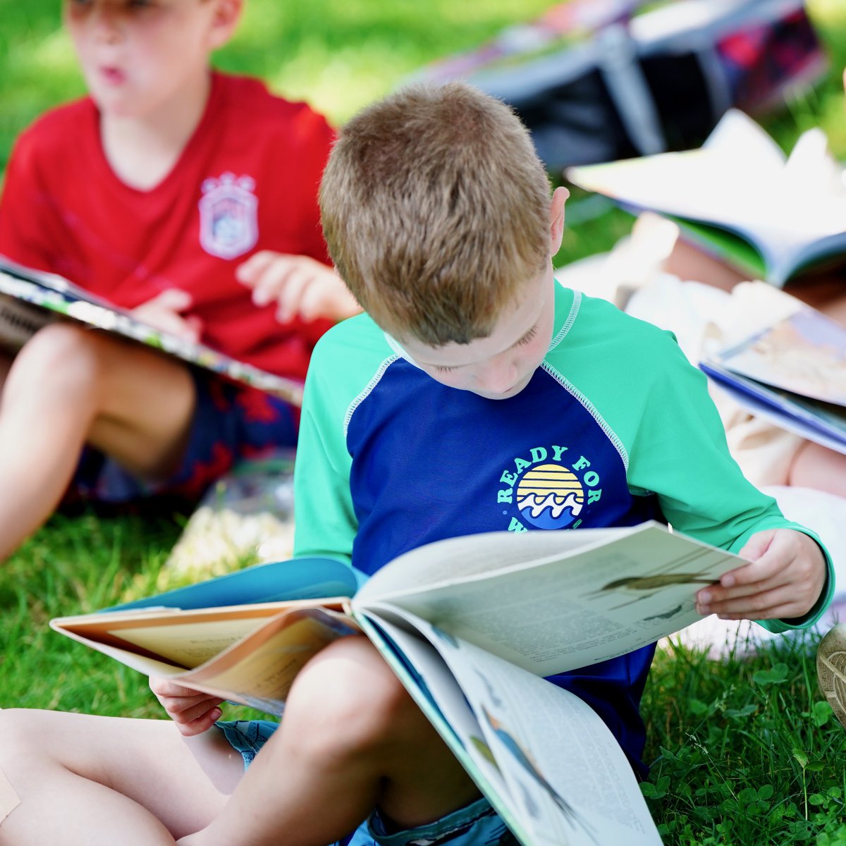 The “Books and Beaches Club” summer program developed by LGES librarian Bridget Crossman provides reading options that encourage the exploration of new interests & topics as well as developing and enhancing literacy skills all while having exciting experiences in our local area.