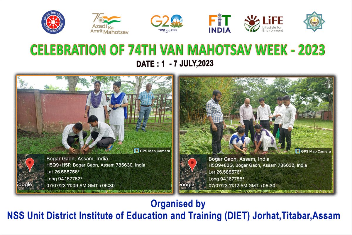 NSS Unit DIET-Jorhat,Titabar,Assam 🇮🇳 tweet media