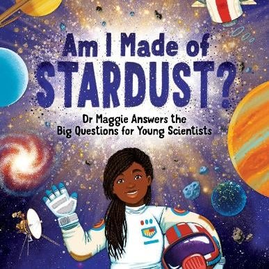 📢BARNES BESTSELLERS COUNTDOWN! We're counting down our TOP TEN bestselling books from the 2023 edition of the UK's largest dedicated children's literature festival on Saturday 24 & Sunday 25 June! Number 4: #AmIMadeofStardust by Dr #MaggieAderinPocock @BusterBooks