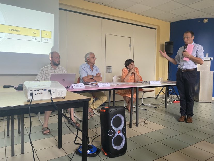 FabienDiFilippo's tweet photo. Assemblée générale de l'APEI, Assoc. des Parents, de personnes avec handicap &amp; de leurs amis de la région de Sarrebourg 🤝
Tjs mobilisés avec de beaux projets en matière de travail adapté, de logements et d'activités pour que chacun puisse trouver sa place et s'épanouir. https://t.co/t6E1Em74vD