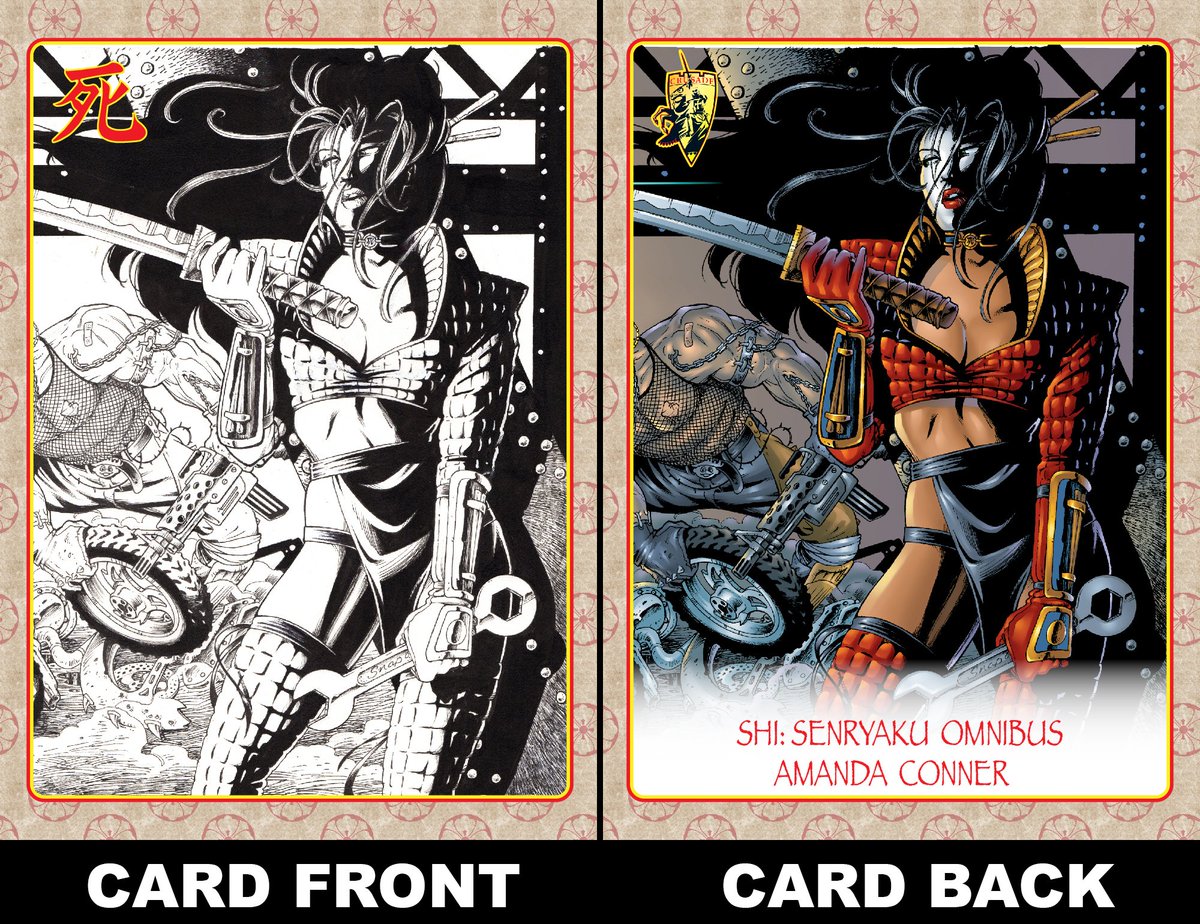 CrusadeComics's tweet photo. New Shi: Senryaku Omnibus $110K Stretch Goal. The FREE @AmandaRantsAlot Trading Card! Huge thanks to our dear friend (and superstar) Amanda for her incredible artwork. Please PLEDGE/SHARE! #ShiStrong
https://t.co/zE3eHWj6mL https://t.co/Z40VWDn2FE