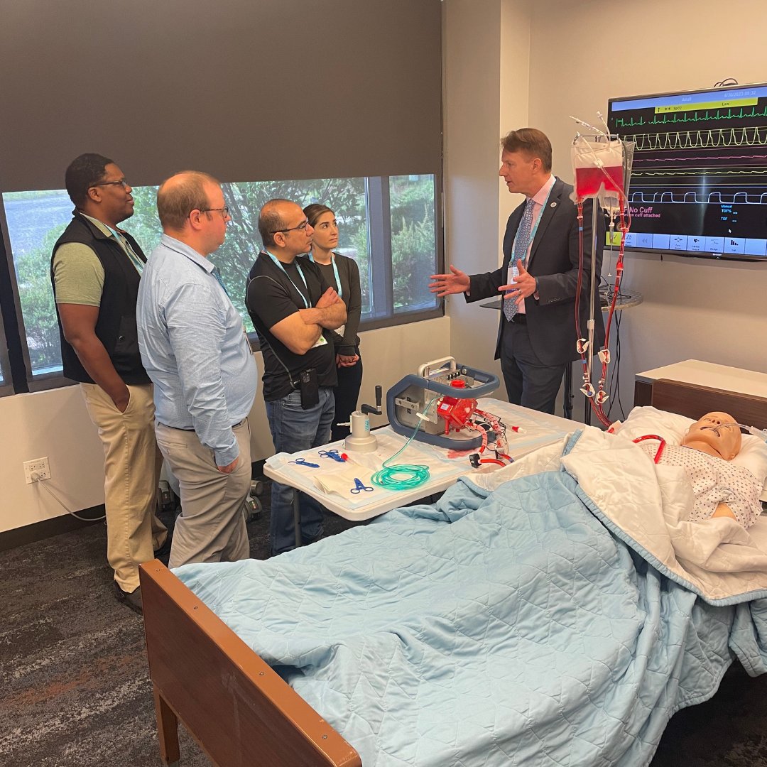 accpchest's tweet photo. Receive interactive training from faculty experts that you can immediately apply to your practice. Here are some great shots from our recent Mechanical Circulatory Support course at CHEST HQ. Explore our simulation courses today: https://t.co/rmgvlQAUQD
#CHESTSim #MedTwitter https://t.co/JCw5wtCyMi