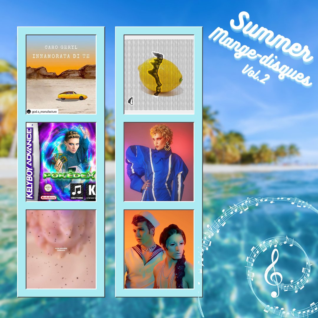gwenbzh's tweet photo. Le Coin du Mange-disques te propose sa playlist de l'été : Summer Mange-disques 2🎶 avec cette semaine:
@amaurie_music
@LucieAntunesOff 
@CaroGeryl 
Franky Gogo 
KELYBOY &amp; @tcommetherese 
@jesuisIzae  &amp; Wirdow 

Choisis ta plateforme d'écoute🔽
https://t.co/hIL1tlQ1vQ

#playlist https://t.co/2culD4Y0RK