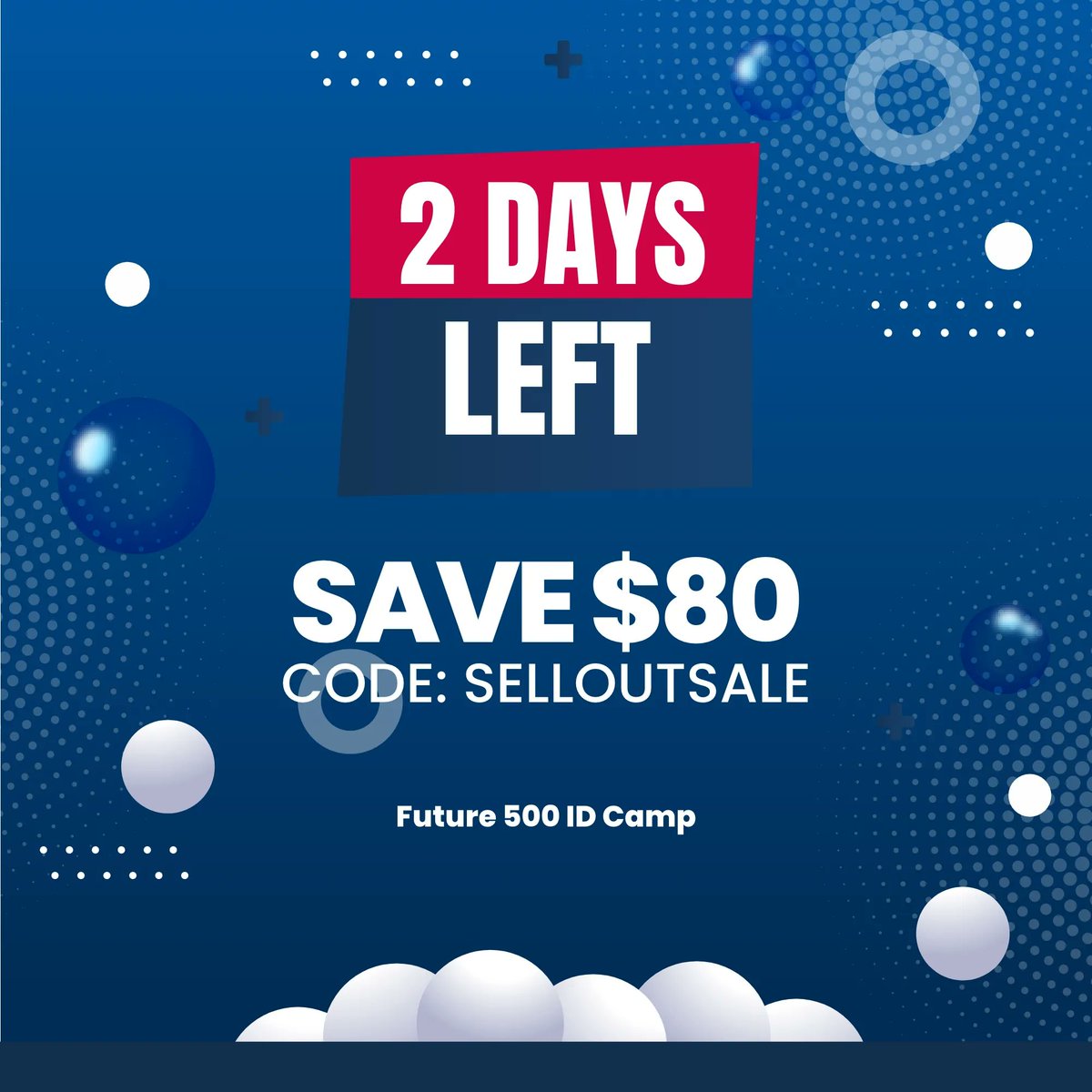 Some camps are nearly sold out, others are on a waitlist. For 2 more days, save $80 with code: SELLOUTSALE.