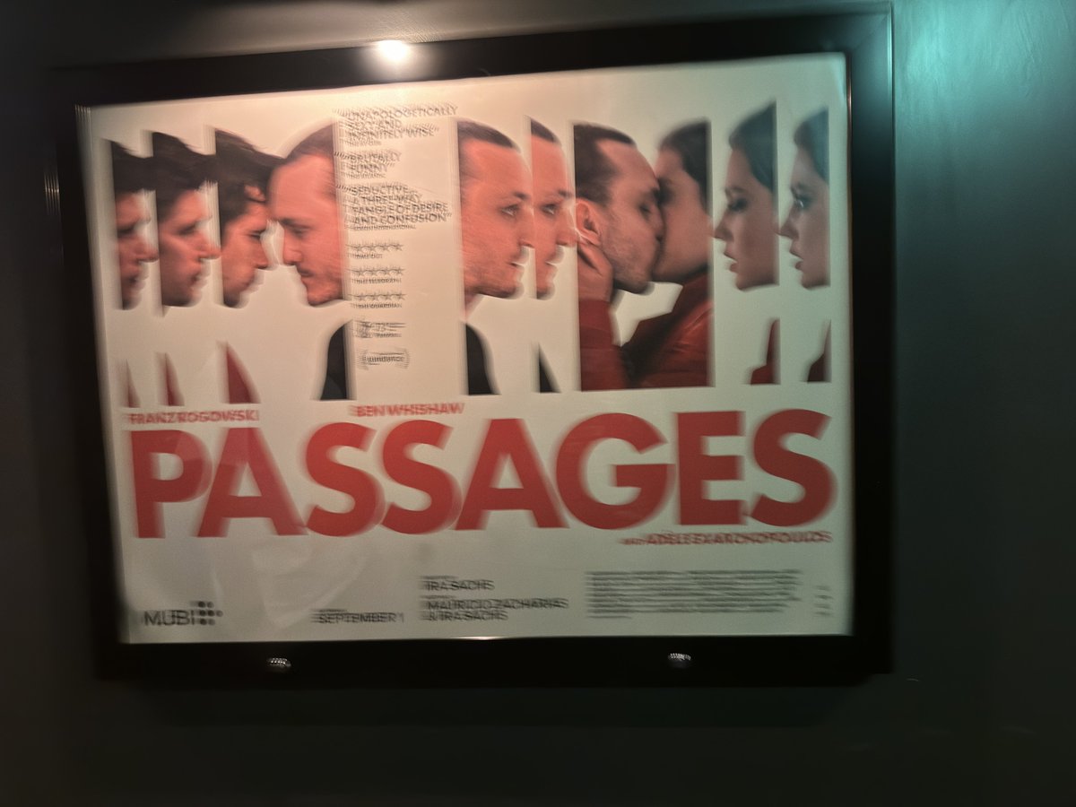 Just out of the UK premiere screening of Passages, a queer movie showcasing the complexity of relationships. I really enjoyed it. Great Q&A with director Ira Sachs & actor Ben Whishaw afterwards. #SundanceLondon