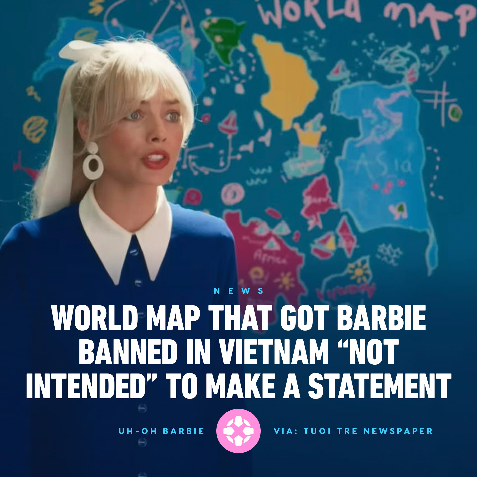 IGN on Twitter "The film has been banned in Vietnam for a map Barbie