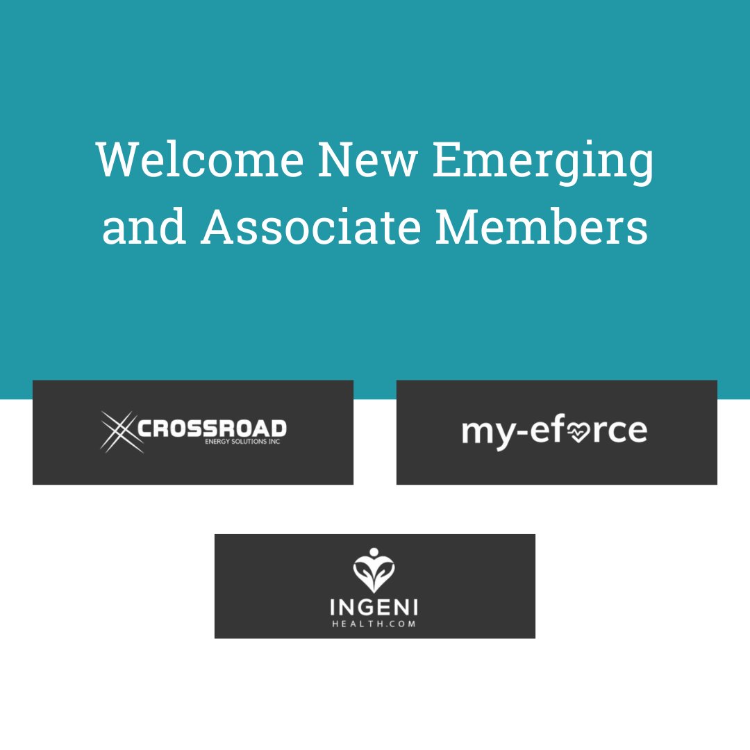AlbertaIot's tweet photo. Help us in welcoming #AlbertaIoT's newest Emerging & Associate Members, Crossroad Energy Solution INC., my-eforce, and Ingeni Health. These new members are helping grow our tech community in Alberta and we are so thrilled to have them as part of the Alberta IoT ecosystem. https://t.co/kePG5kJPl9