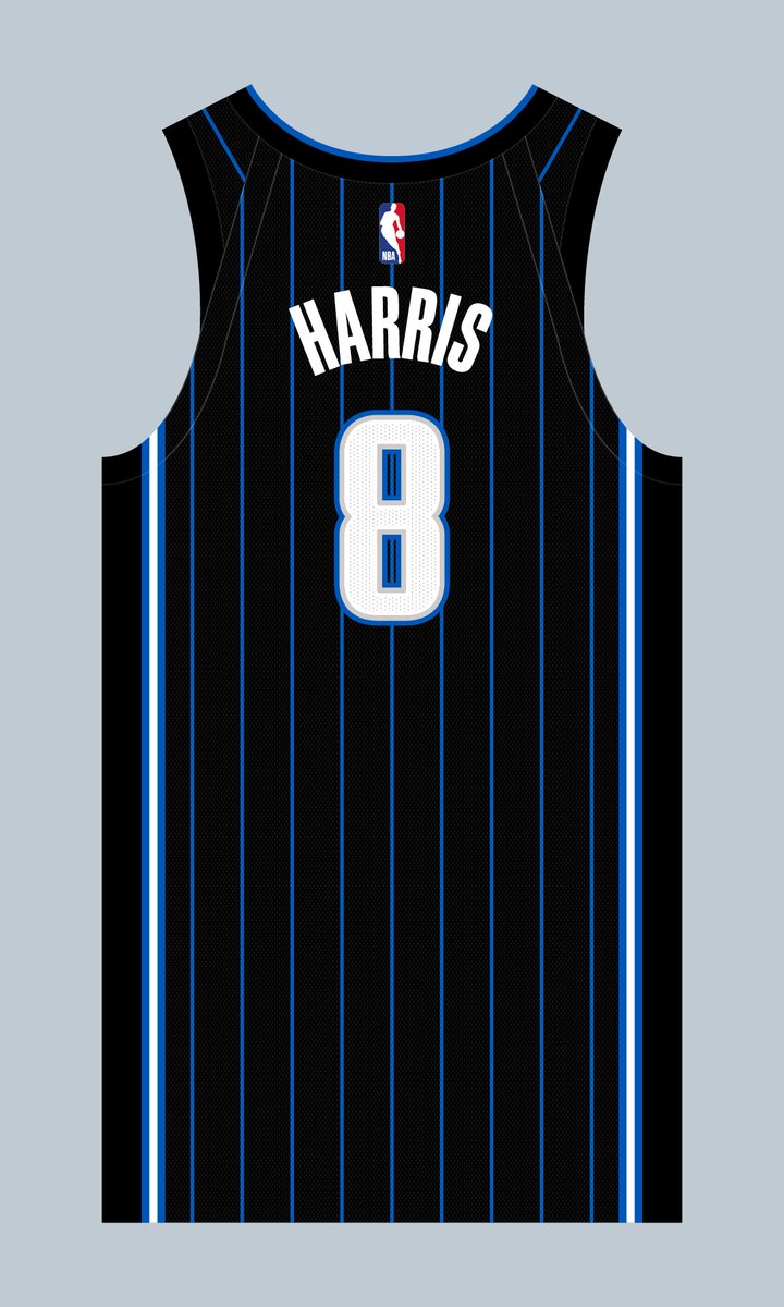 EtienneCatalan's tweet photo. Kevon Harris (@_kevonn22) is switching to No. 8 for the #Magic. Number last worn by Tim Frazier in 2022. #NBA https://t.co/SN0MOGfI43