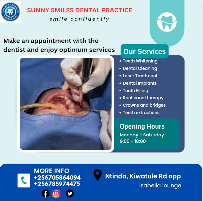 SmilesPractice's tweet image. @SmilesPractice we have the best dental services around town. Book an appointment with the dentist and discover the best. 
#dentalclinic #dentalcare #Ashes2023 #ardagueler #JungKook_Seven #Ashes #DoItLikeThat