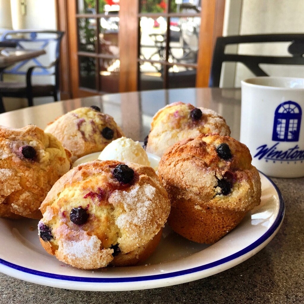 Mark your calendars! In honor of National Blueberry Muffin Day next Tuesday, July 11th, we will be having a ONE day sale of Winston's legendary Blueberry Muffins! ​​​​​​​​​🫐

Muffins will be sold by the dozen or half dozen.

Share this with your frie… instagr.am/p/CuaboAota13/