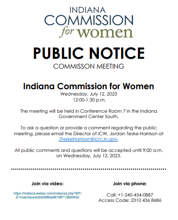 For more information please visit: in.gov/icw/about-icw/…