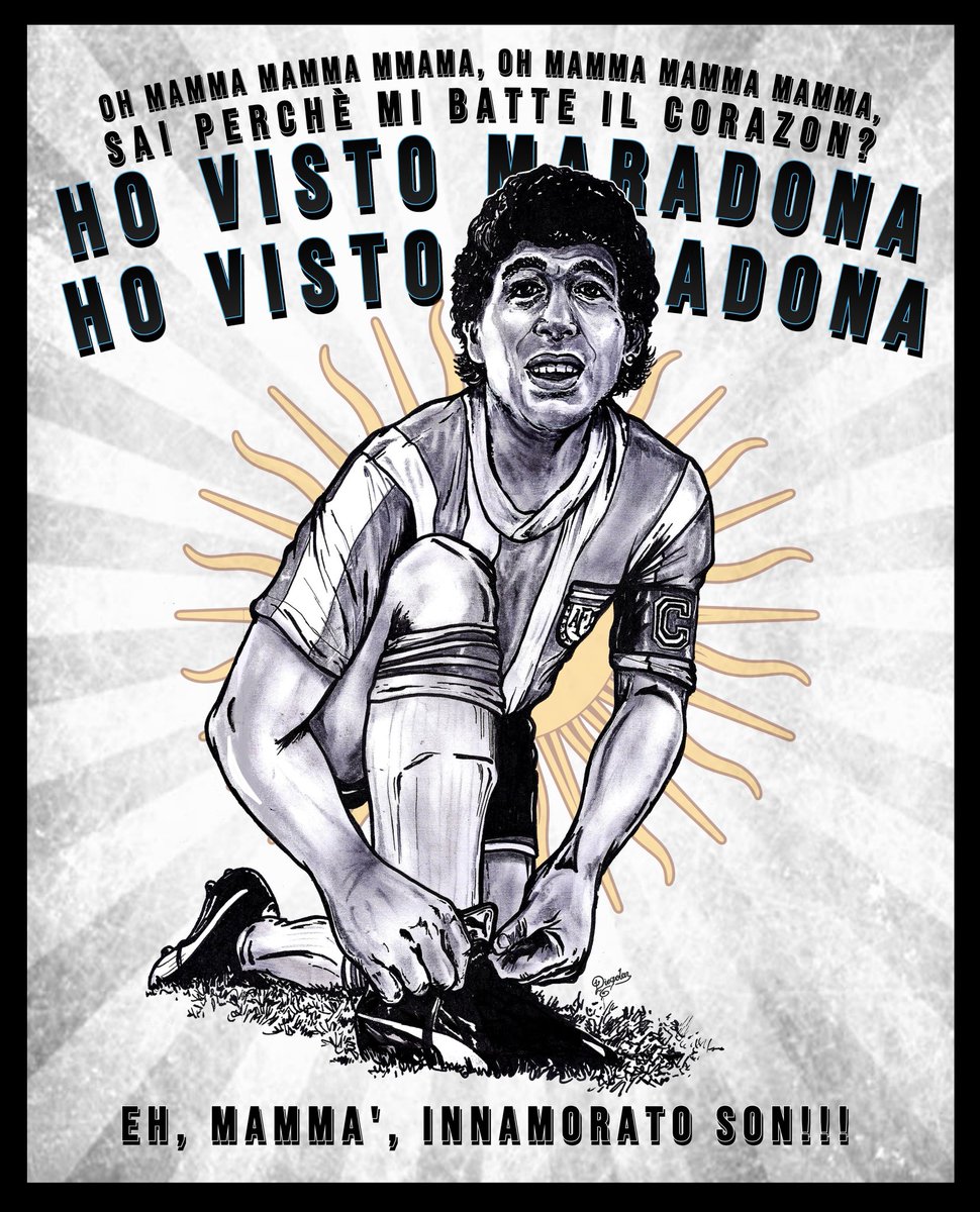 DiegolanDibujos's tweet photo. SAI PERCHE' MI BATTE IL CORAZON?

#Diego #Maradona #Argentina #seleccionargentina #futbol #futbolargentino #Diegolan #Dibujos https://t.co/CrGAVvi1wz