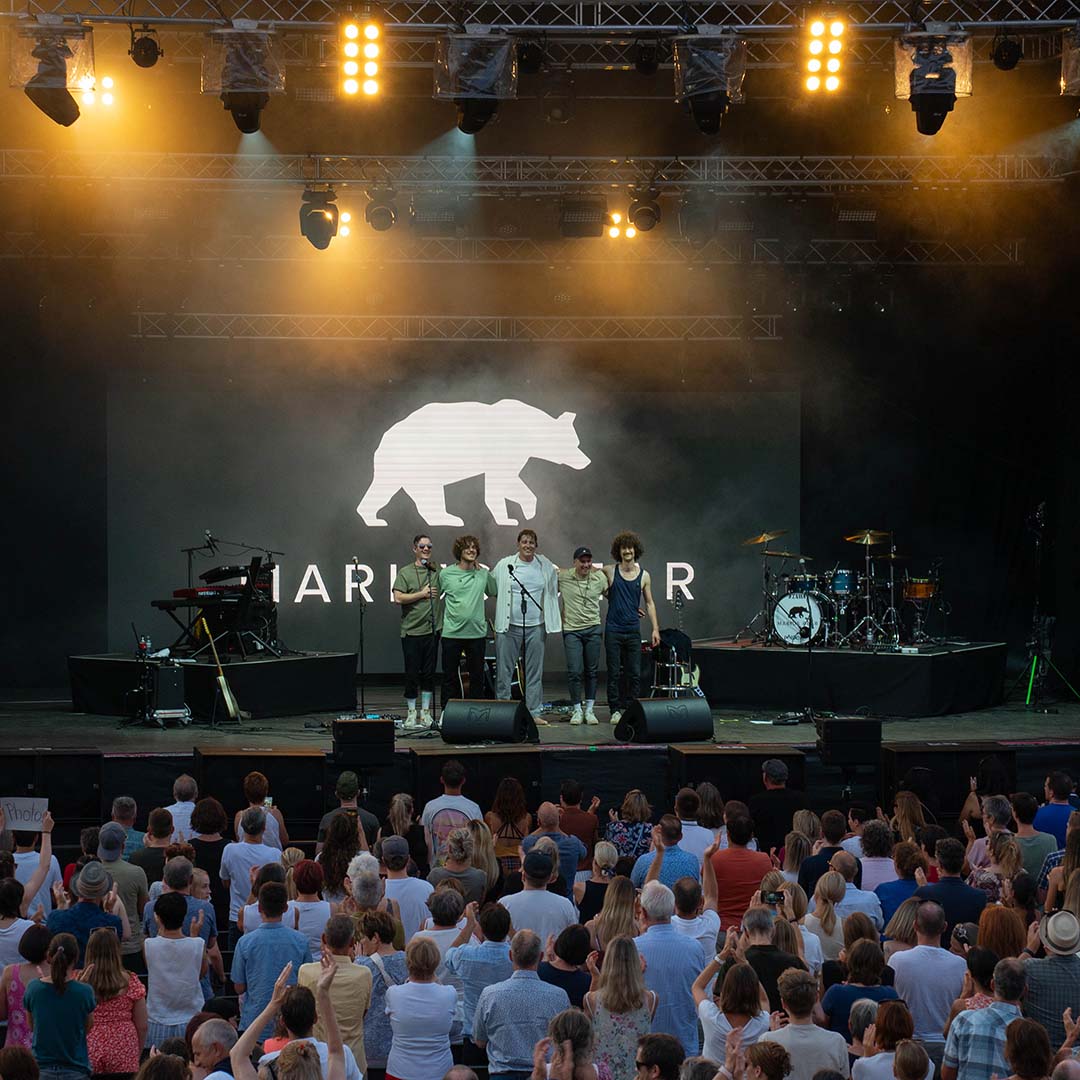 The concerts are about to start: Marius Bear will open the main stage, followed by the great Emili Sandé. We can’t wait 😍! #mylifebloggerevent