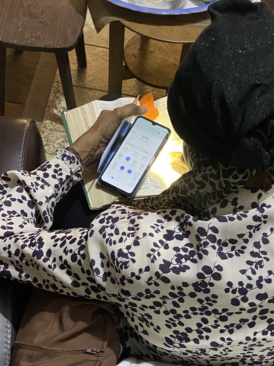 steevaneagain's tweet photo. Just walked in on my grandma studying her Bible with her phone torch on.

She’s 86. And this visual image wells up in me the prayer: Lord Jesus, till I’m old and grey and my days are numbered on the earth, let it be known that in you alone was my hope found and my joy boundless❤️ https://t.co/WvxbgQH2Br