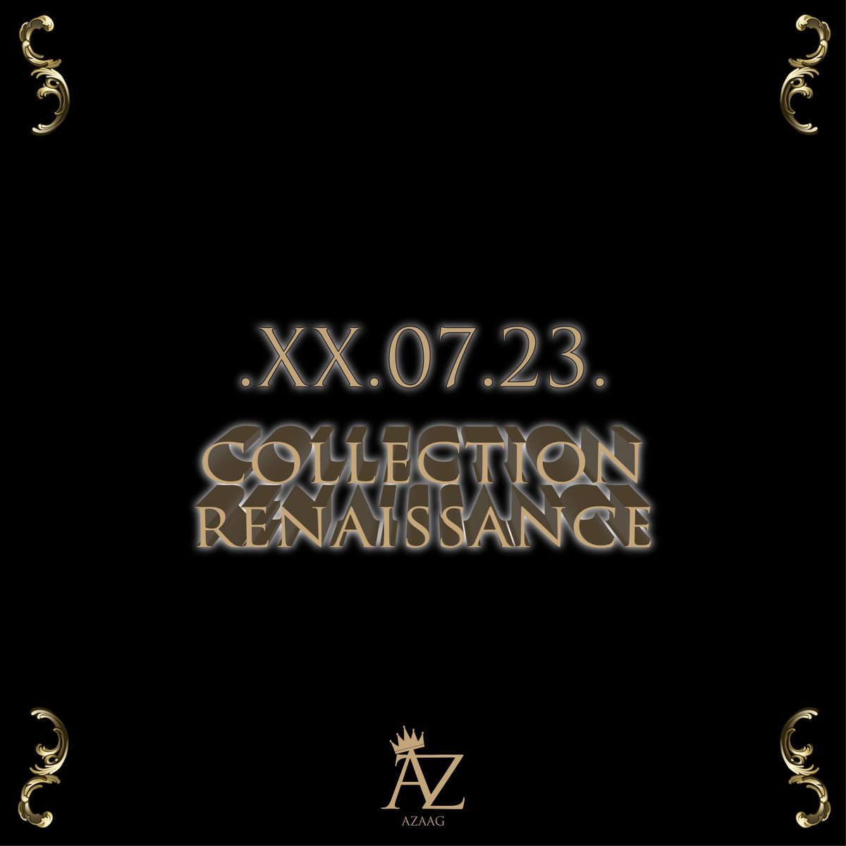 Azaag5's tweet photo. La prochaine collection de votre marque préférée s’appellera “Renaissance”.

Azaag précise un peu plus sa nouvelle identité.

Ce mois de juillet vous plaira certainement…

#azaag https://t.co/Fwp1RDJ5MB