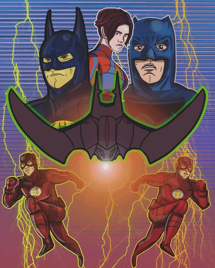 _comxtellART_'s tweet photo. 🎬✨ Meet my new fan art, this time with a novelty called "The Flash"!⚡️🦸‍♂️ 🌟💪 I would like to hear your opinion about the fan art and, of course, expectations from the movie! Share your impressions in the comments!⚡️😊✍️ #FlashForge https://t.co/nwazeM19qf