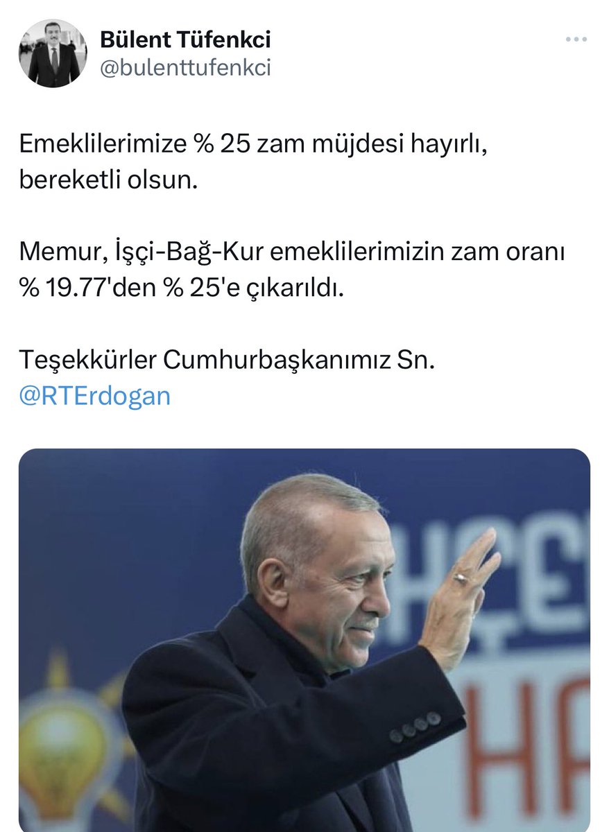 İktidar, sadaka verir gibi emeklilere yüzde 25 maaş zammını layık gördü!

AKP temsilcileri, bu oranı dalga geçercesine “müjde” olarak sunuyor, Erdoğan’a teşekkür ediyor!

İğneden ipliğe her ürüne zam yağmurunu başlatan iktidarın, emeklilere oransal olarak asgari ücretin de