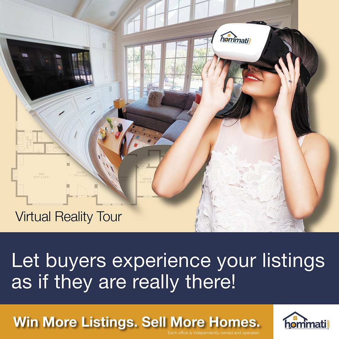 Statistics from real estate websites show that listings w/ virtual tours get clicked on 40% more than listings without virtual tours. Let us create your 24/7 open house on your new listing today! Book now at hommati.com/office/147.

#VirtualTour #3DTour #VirtualOpenHouse...