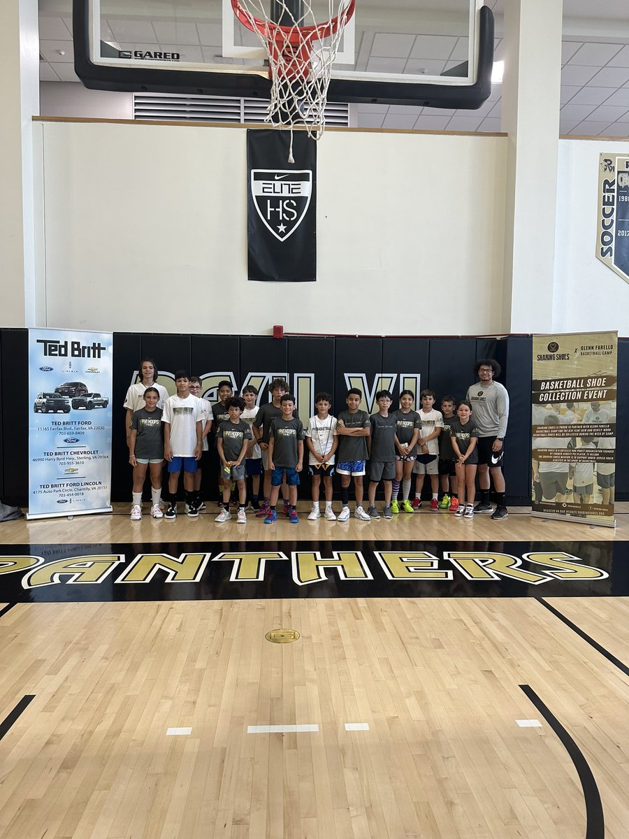 Thank you our campers who brought in shoes to support <a href="/sharingshoes/">sharingshoes</a>!!