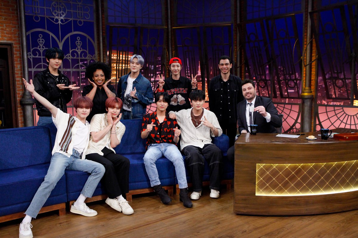 SBTTheNoite's tweet photo. The Noite recebe pela primeira vez a sensação do K-pop NCT DREAM 🥳😍

#NCTDREAM #thenoite #thenoitecomdanilogentili #danilogentili #sbt

https://t.co/vBbYvkgdxt https://t.co/A2A4JCxagy