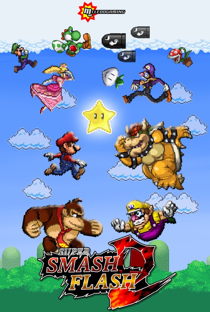 Super Mario Flash 2 - Mario Games