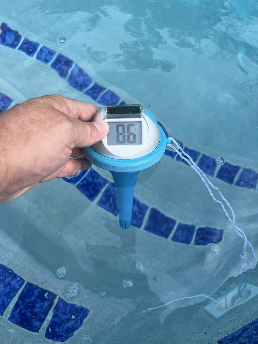 IsYourPoolOpen's tweet image. Open for friends so long as there are no more storms!