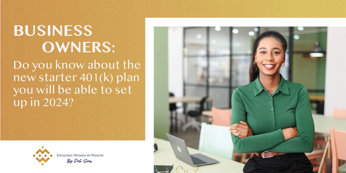In the final days of 2022, SECURE 2.0 was passed to make it easier to contribute to retirement plans and access those funds earmarked for retirement. Are you prepared for employees' retirement? bit.ly/3DlMbFB

#DebSims #WomenInWealth #RetirementAdvice #RetirementPlanning