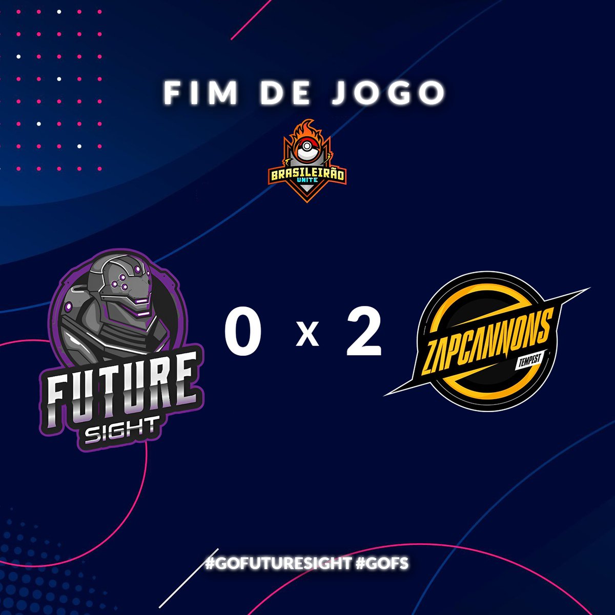 FutureSight_FS's tweet photo. [FIM DE JOGO]
Edição 3 em 1

Essa semana não foi muito positiva, mas fizemos bons jogos e em alguns a vitória escapou nos detalhes.

GG @JKSGAMINGOFC
 @KrakengamingBR 
@zap2esports Tempest

Na próxima semana iremos em busca de melhores resultado!

#GoFS
#GoFutureSight
#Pokemon https://t.co/9r8slLgiyg