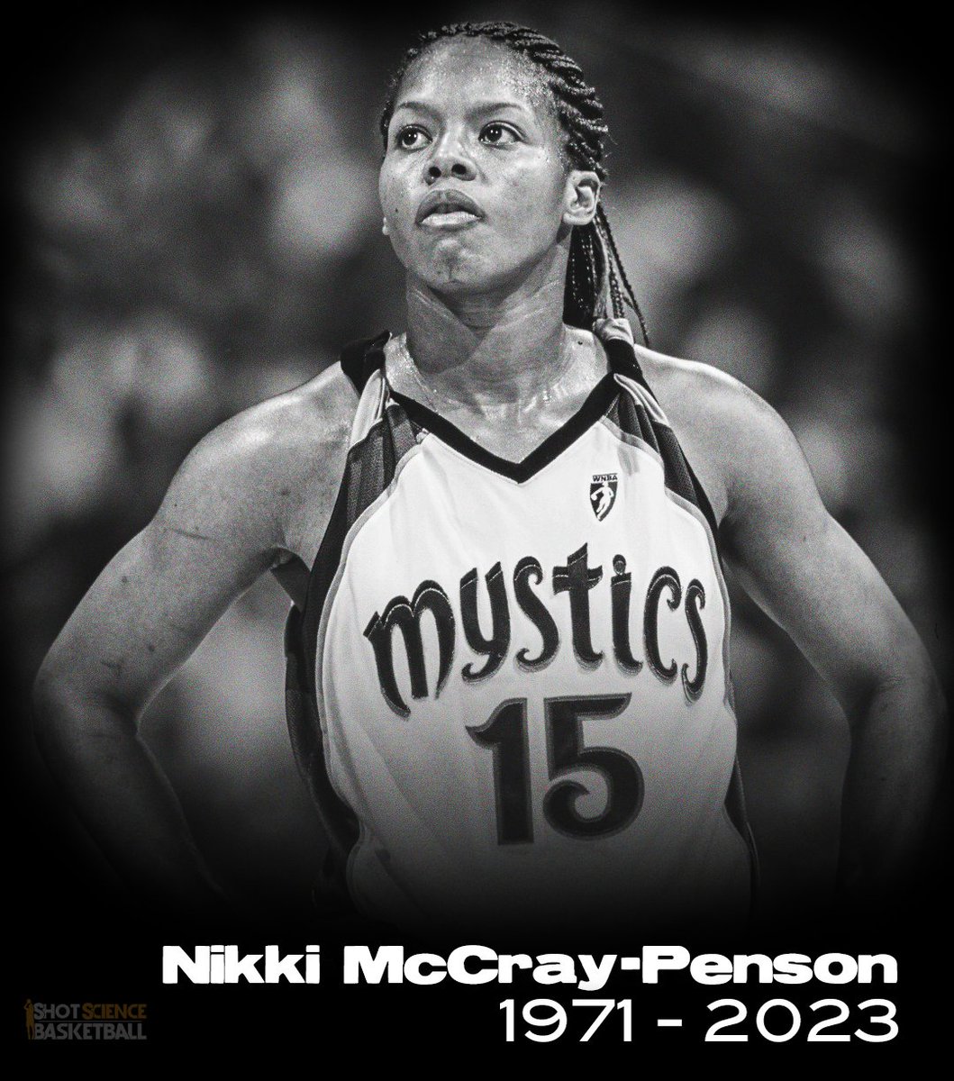 Another hoops icon gone too soon... #RIP Nikki McCray-Penson 🏀🕊️
#EffCancer