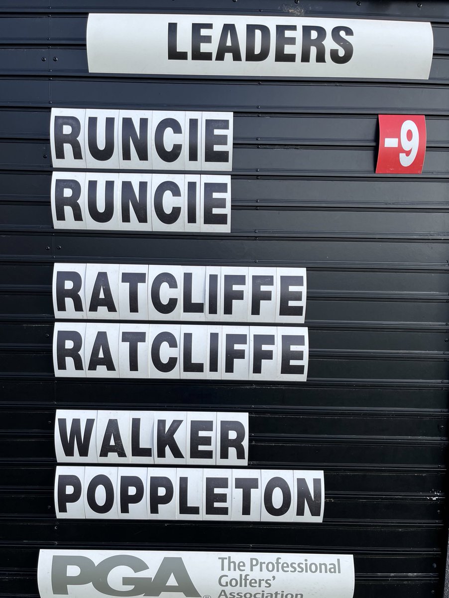 Lovely day today @PleasingtonGolf for our @golfbreaks @ThePGA North Fourball Championship Qualifier. Congratulations to our 16 qualifiers who move onto compete @cardenpark. Superb tied leading score of 62(-9)