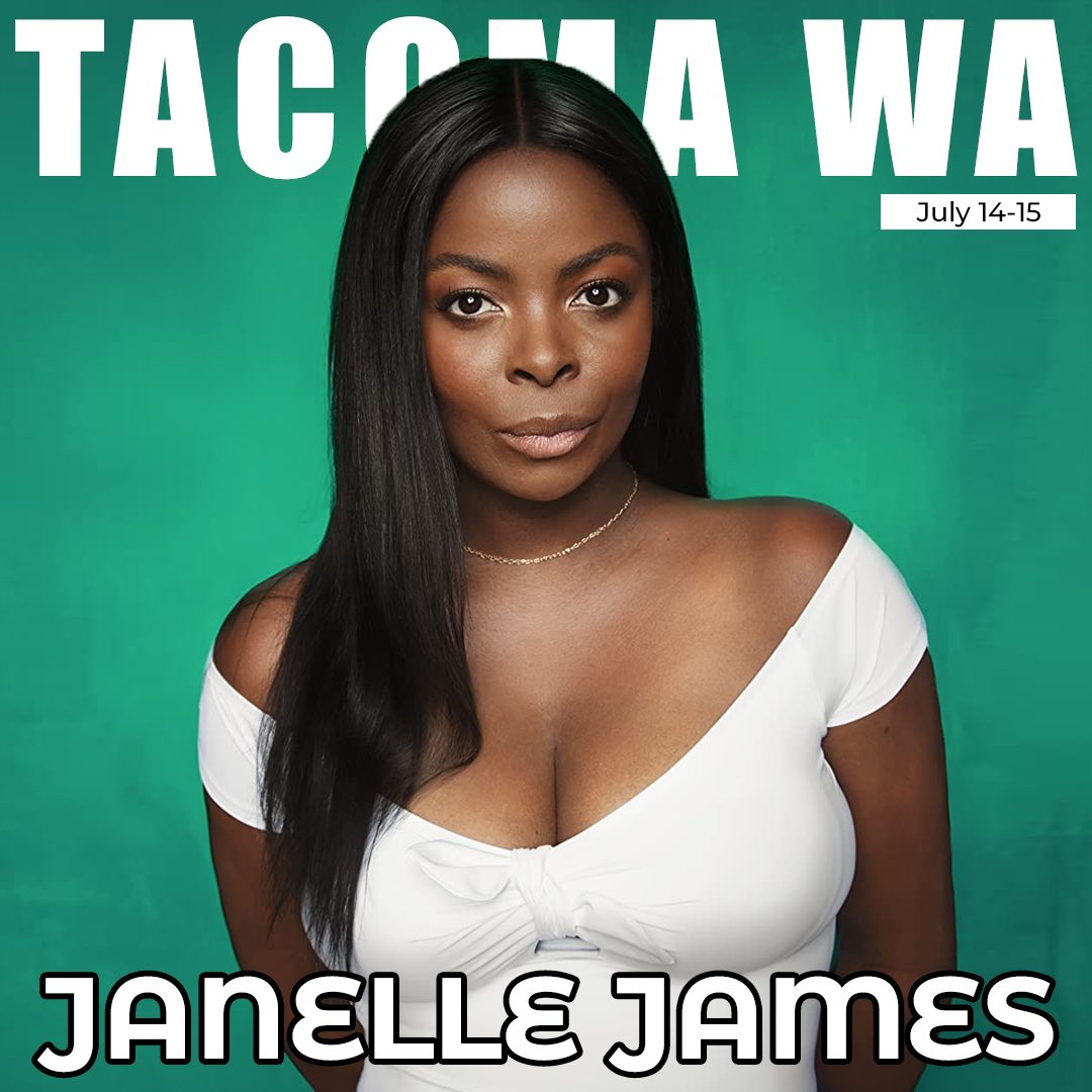 tacomacomedy's tweet photo. You know her as the quirky principal on Abbot Elementary, Janelle James!! She’s coming to Tacoma Comedy Club and we are sooo excited! Get your tickets!! https://t.co/wRMiYiv3WY