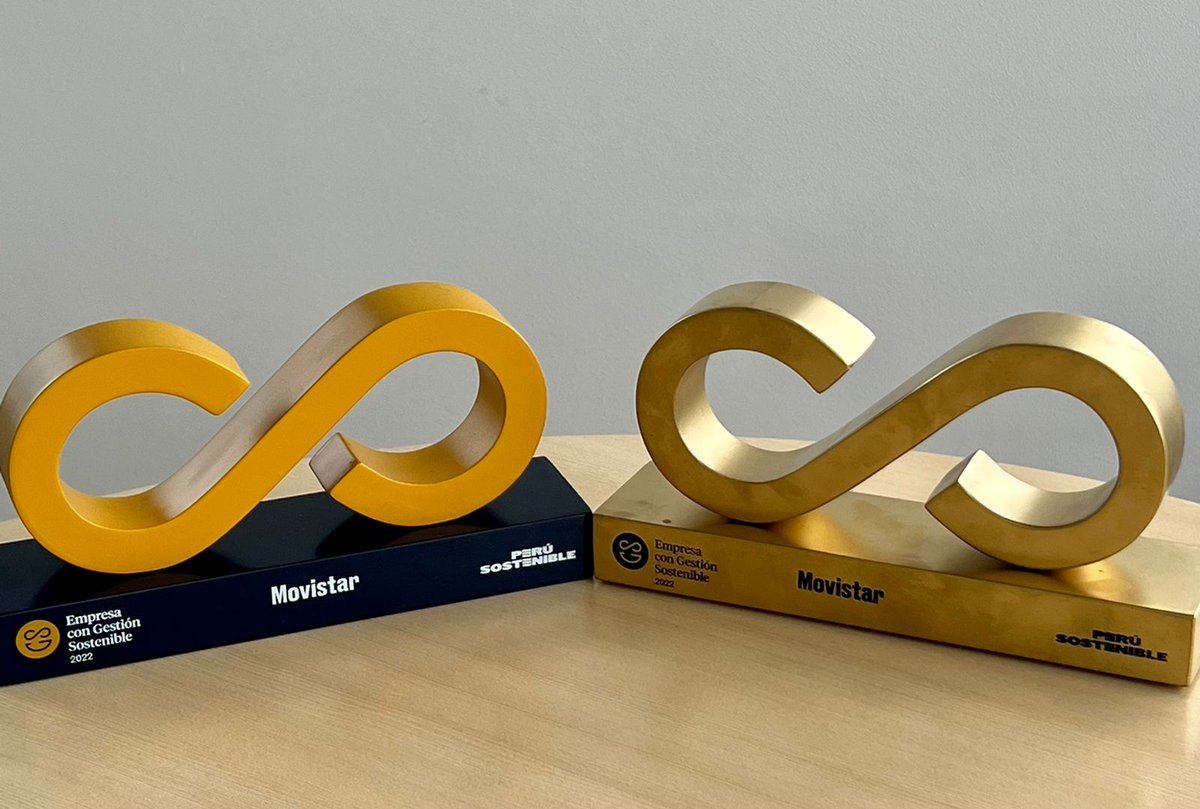 ComsMovistarPe's tweet photo. Hemos sido reconocidos por @_perusostenible como #EmpresaconGestiónSostenible, por 12° año consecutivo. 🏆 Y este año, ¡ganamos en la #CategoríaAmbiental!🌱🥳. Este reconocimiento avala nuestra gestión ambiental, social y de gobernanza. 🌎 https://t.co/bi3PdNgLdg
