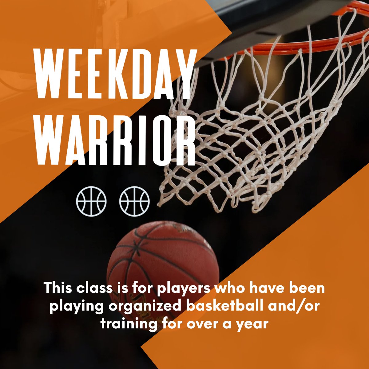 WEEKDAY WARRIOR SESSIONS consist of a total game tune-up focusing on ball-handling, shooting, conditioning, and footwork. 
teachthemyounger.org/ttyhoopsclubre…