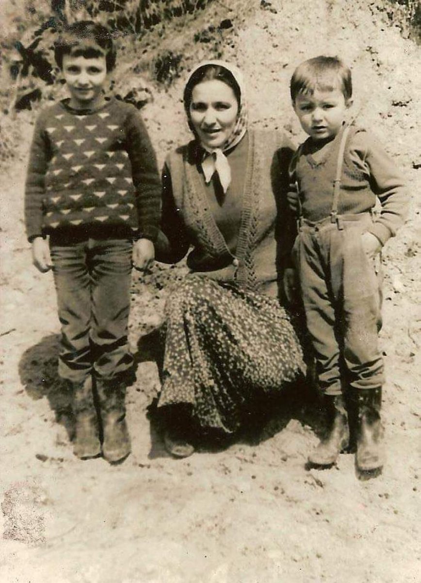 BosnianHistory's tweet photo. Nura and her two sons. 💔 

Both were murdered in #Srebrenica in 1995, along with their father, Fehim. Suljo was 16, and his brother Saudin was only 14.  Nura passed away in 2005. Thus, a whole family was wiped out.

#BosnianGenocide https://t.co/WWJKxLykIe