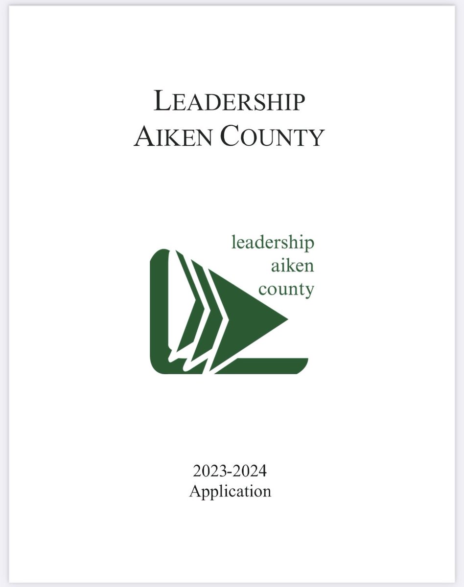 The weekend’s a great time to fill out your #LAC 23-24 app! 📝 Find it at leadershipaikencounty.com. Deadline to apply to is Aug 4! #leadership #AikenCounty #AikenSC