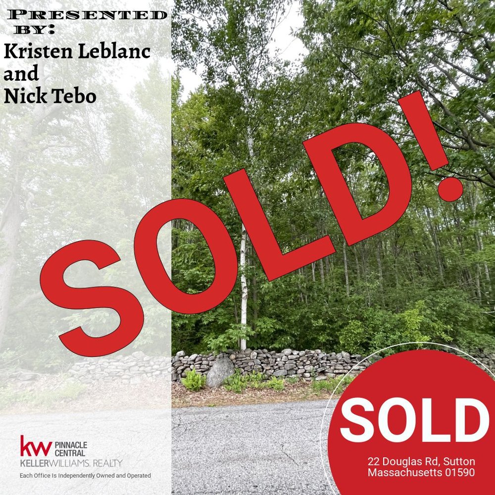 NickTebo's tweet photo. SOLD!!🏡 Congratulations to our Seller!! 
If you are thinking of Buying or Selling a Home, Land or Commercial space reach out!📲
-
-
#sold #realtor #KellerWilliams #KW #Land #House #kellerwilliamspinnaclecentral #massachusetts #ma #homesforsale #letstalk #Sutton #suttonma https://t.co/ug7fUWrHsj