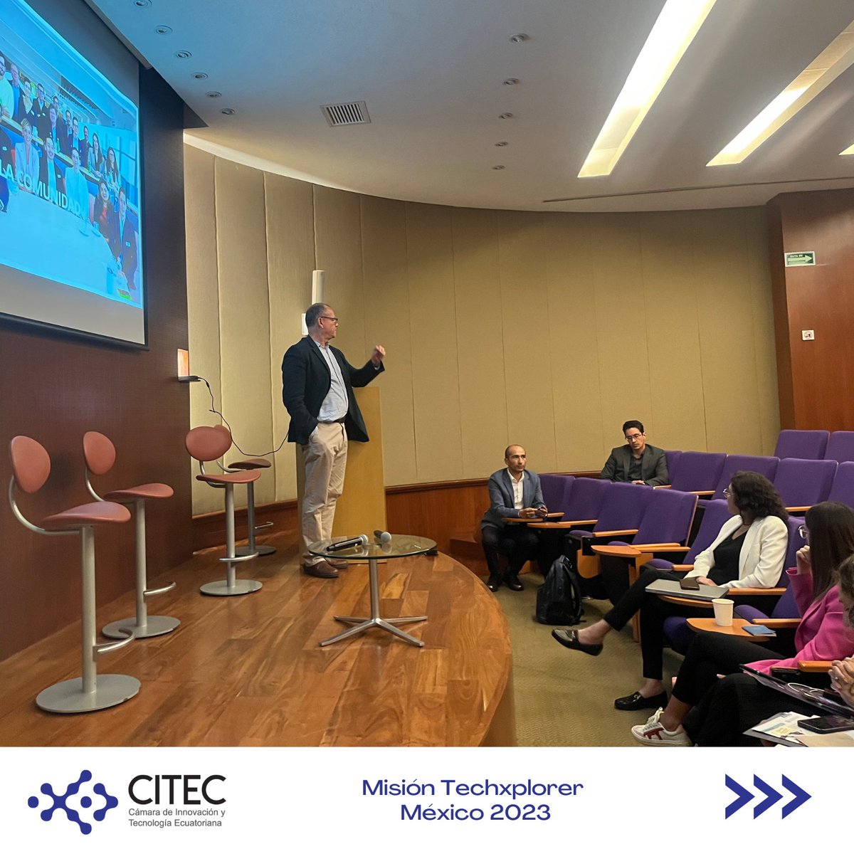 CITECec's tweet photo. #MÁSECUADORENELMUNDO 🌐
¡Finalizó de manera exitosa nuestra Misión Comercial #Techxplorer México 2023 🇲🇽 en conjunto con las entidades y 16 empresas ecuatorianas 🚀🔝🚀 ! https://t.co/YWb71atH5Z