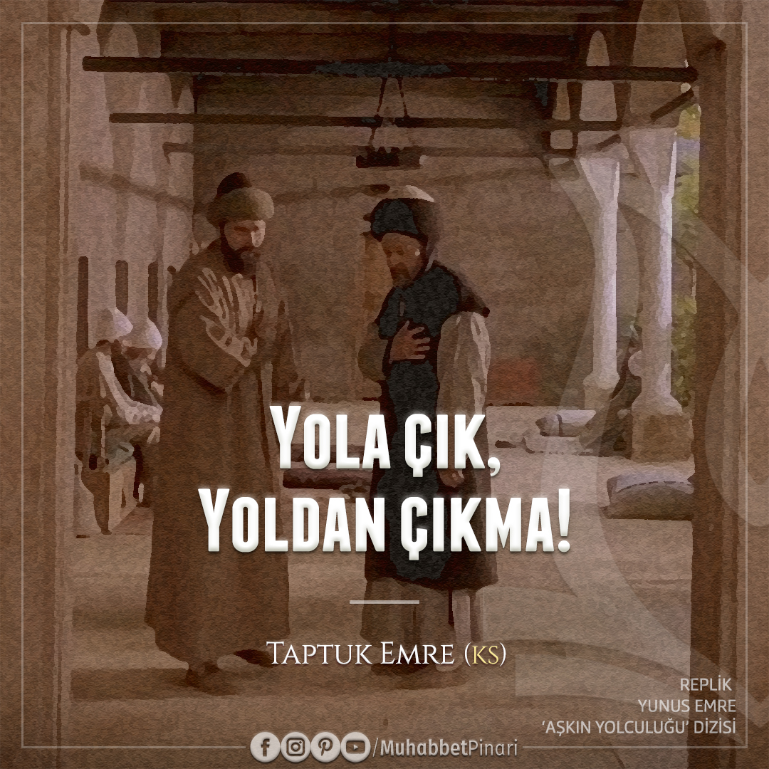 _BizimYunus's tweet photo. Yola çık, yoldan çıkma!

Tapduk Emre (k.s) https://t.co/bl5lGNgvgm