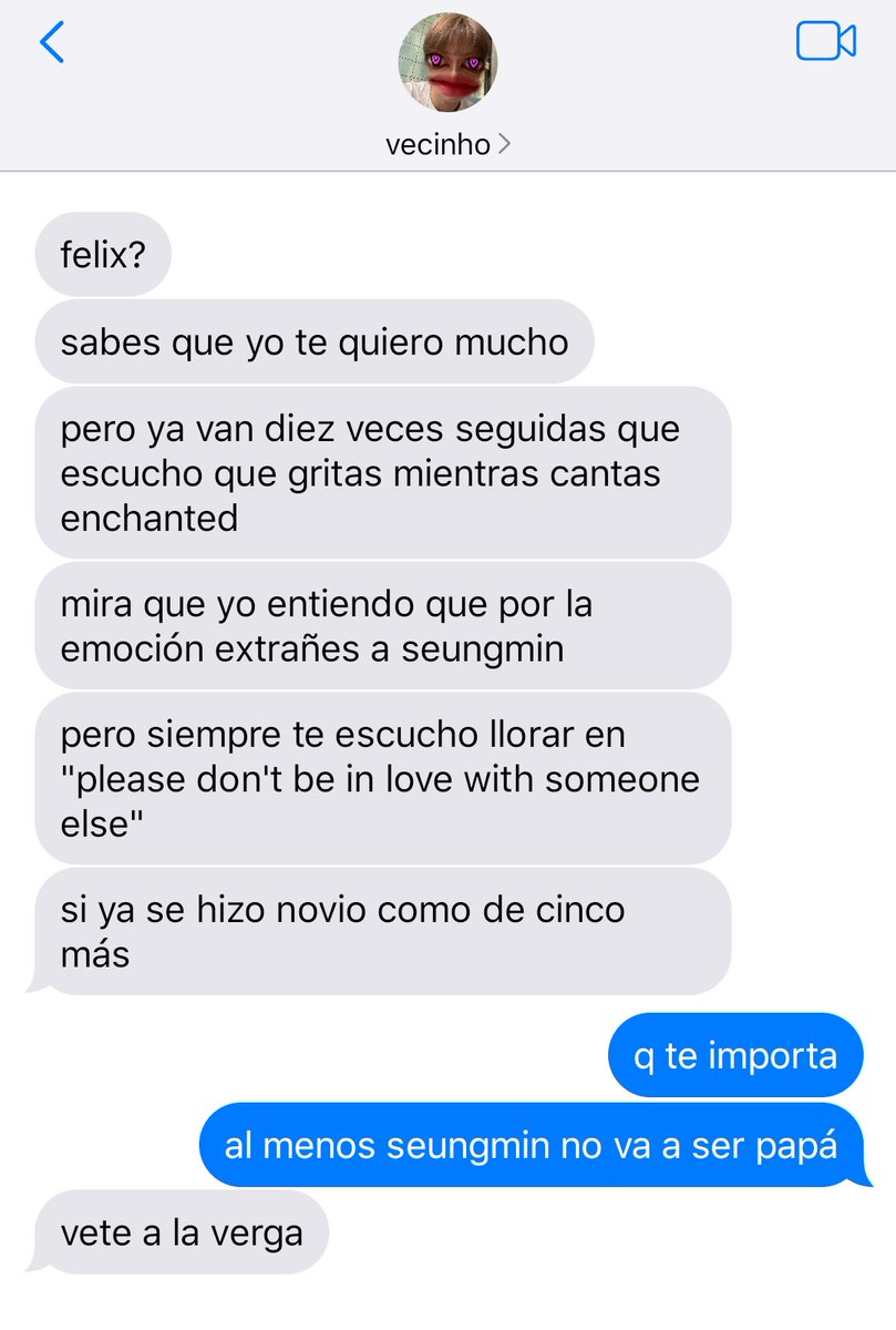 lotushin's tweet photo. #minchan &amp; #seunglix chat — enchanted.

flx recibe un mensaje de su vecino quejándose de su situación, pero él tiene una respuesta bajo la manga contra mnh. https://t.co/z8JgJF08qK