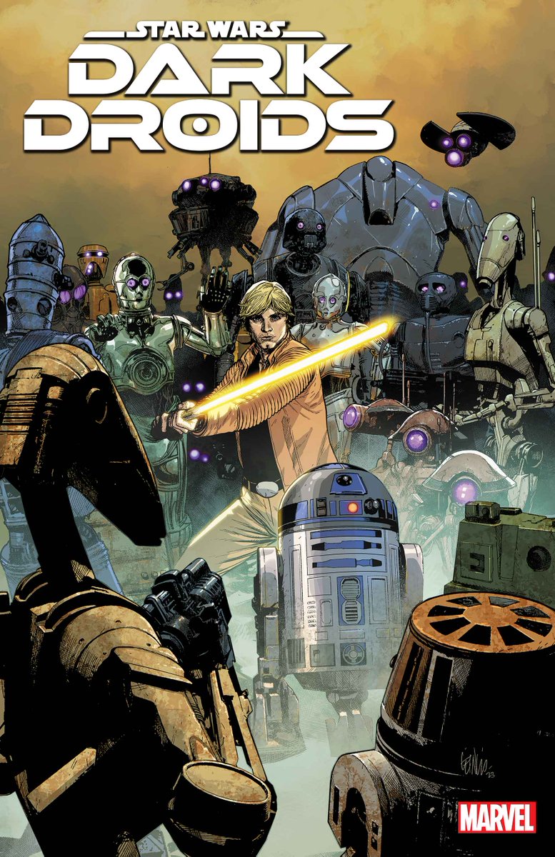 Dave_DSG's tweet image. Covers, checklist and new information about the next #STARWARS DARK DROIDS event that @Marvel will launch in August!

uncomicmas.blogspot.com/2023/07/puede-…

Written by @CharlesSoule
Art @LukeRossArt
Cover art by @leinilyu and #JimCheung

#marvelcomics #lucasfilm