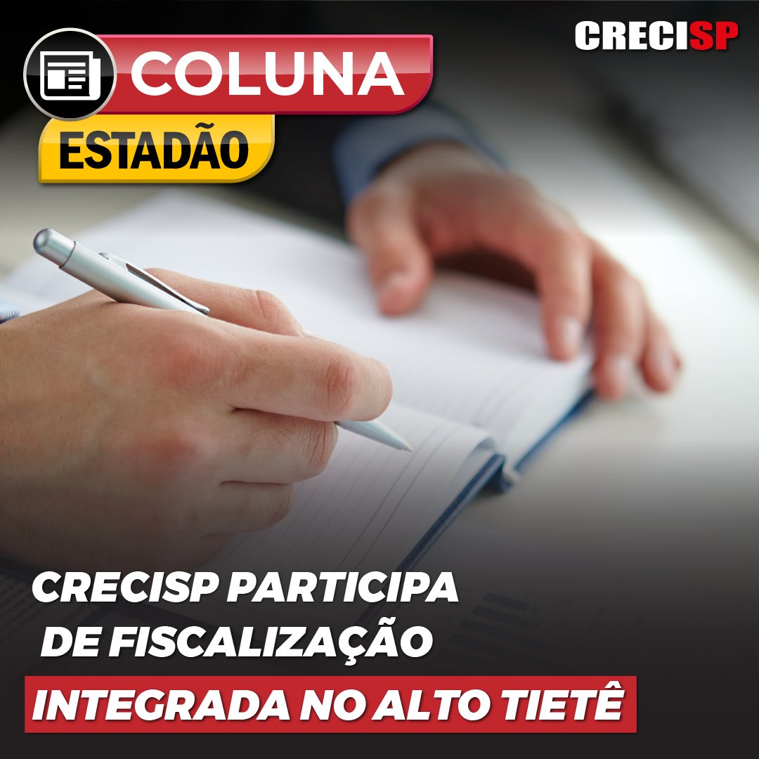 portalCRECISP's tweet photo. Confira a coluna do CRECISP que será publicada no jornal Estadão deste sábado.
https://t.co/aMPbBq8tUr 

#corretoresdeimóveis #crecisp #estadão https://t.co/7CaJG2truK