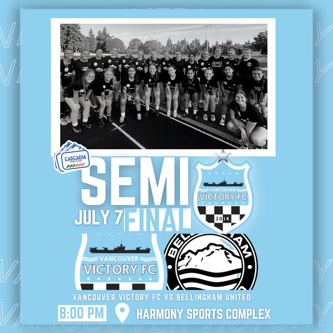V2FCsoccer's tweet photo. Friday Night Lights: @CascadiaPL Semifinal Edition ๐ค
$7 Admission for 18+/$4 Admission for ages 5-17/FREE Admission for kids ages 0-4
#V2FC https://t.co/8ReLkubsTn