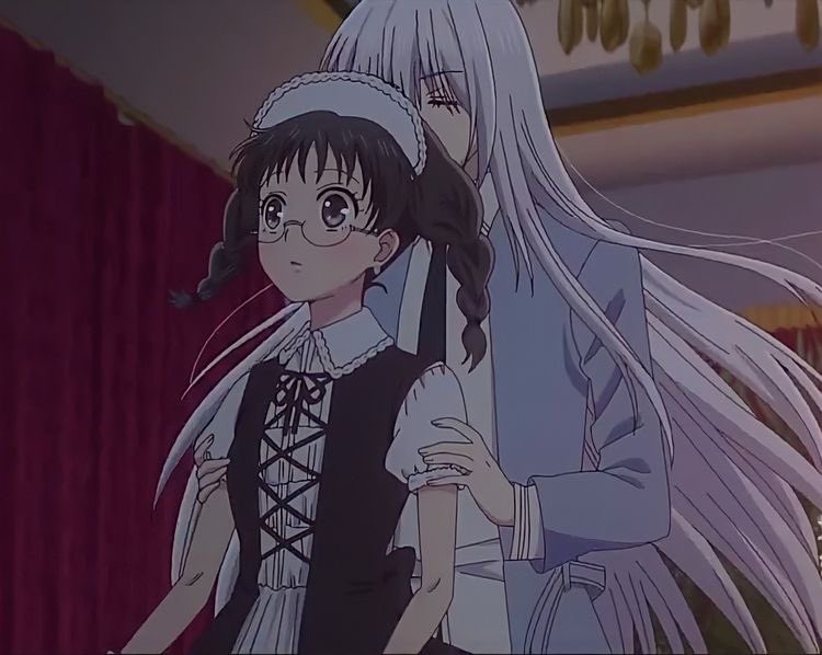 kyoruyeye's tweet photo. they’re so underrated with the way mine stays with ayame despite the fact that they can’t physically embrace.. from the hints the series gave us, she obviously knew about the curse, but even then it didn’t drive her away.. they planned to stay together despite that 🩷 https://t.co/lAQB03lU2X