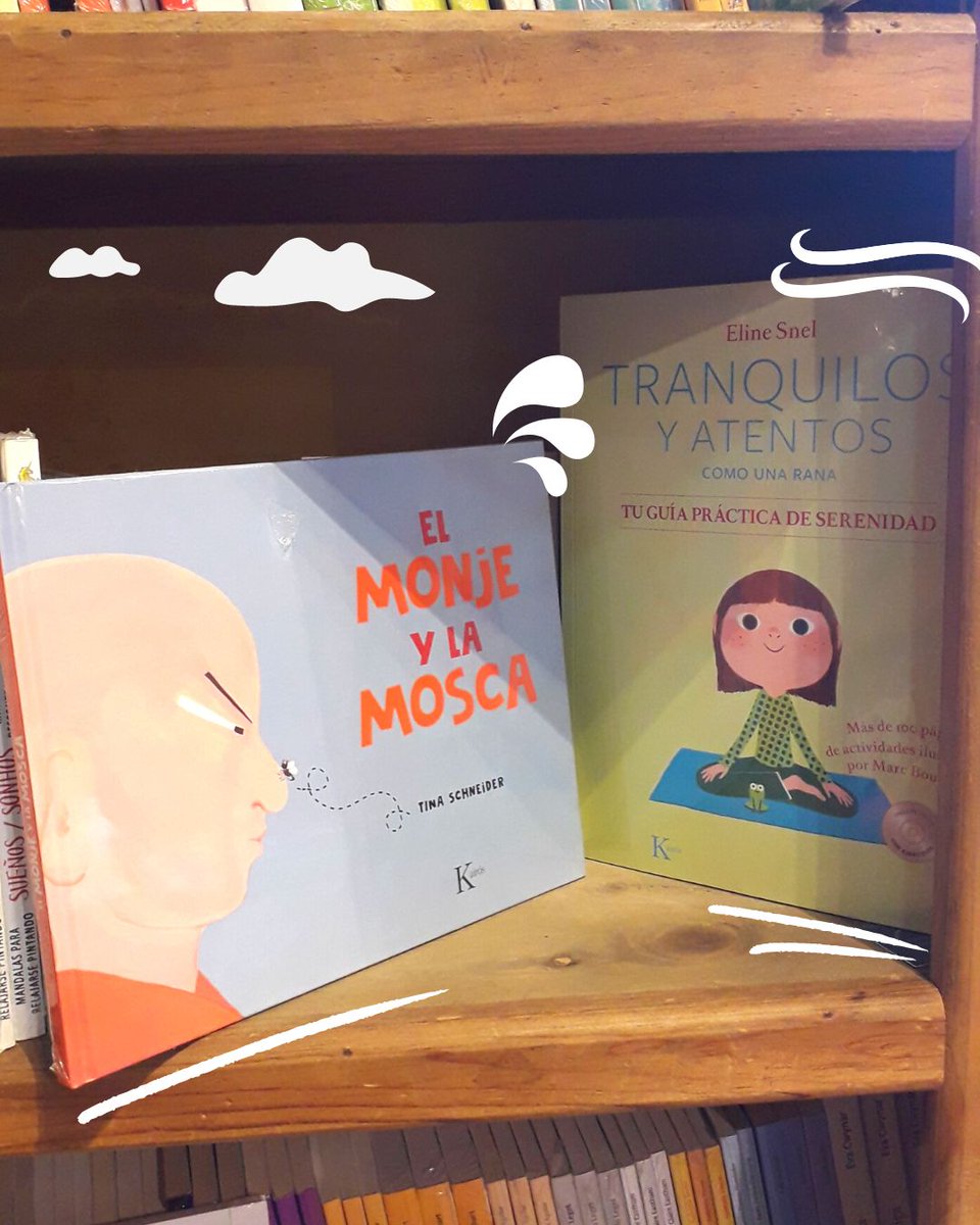 ¿Te gustaría enseñarle a los más pequeños a practicar yoga y mindfulness? 🪷🧘‍♀️🤔
Entonces no lo pienses mas y comienza con estos libros infantiles de <a href="/editorialkairos/">Editorial Kairós</a>📚💙

📖 ✨El monje y la mosca de 
📖🐸 Tranquilos y atentos de <a href="/editorialkairos/">Editorial Kairós</a>

📍Disponible en <a href="/centro_budista/">Centro Budista de la Ciudad de México</a>